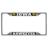 University of Iowa Metal License Plate Frame