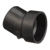 Charlotte Pipe 1-1/2 in. Spigot X 1-1/2 in. D Hub ABS 22-1/2 Degree Elbow