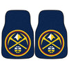 NBA - Denver Nuggets Carpet Car Mat Set - 2 Pieces