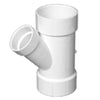 Charlotte Pipe Schedule 40 3 in. Hub X 3 in. D Hub PVC Reducing Wye 1 pk