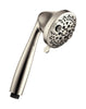 Oxygenics Brushed Nickel ABS 5 settings Handheld Showerhead 1.75 gpm