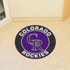 MLB - Colorado Rockies Roundel Rug - 27in. Diameter