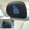 MLB - Los Angeles Dodgers Embroidered Head Rest Cover Set - 2 Pieces