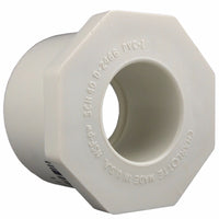 Charlotte Pipe Schedule 40 1-1/2 in. Spigot X 3/4 in. D Slip PVC Reducing Bushing 1 pk