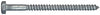 Hillman 1/2 in. X 5 in. L Hex Hot Dipped Galvanized Steel Lag Screw 25 pk