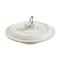 Plumb Pak 2 in. White Rubber Tub Stopper