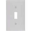 Leviton Gray 1 gang Thermoset Plastic Toggle Wall Plate 1 pk (Pack of 25)