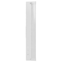 Westek Pro Pivoting 18 in. L White Hardwired LED Under Cabinet Light Strip 1080 lm