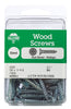 Hillman No. 12 x 1-1/2 in. L Phillips Zinc-Plated Wood Screws 50 pk (Pack of 5)