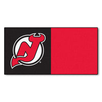 NHL - New Jersey Devils Team Carpet Tiles - 45 Sq Ft.