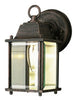 Bel Air Lighting Patrician Rustic Brown Switch Incandescent Wall Lantern