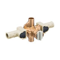 Includes bulk pack Posi-Temp(R) 1/2" CPVC cpvc inlets/cc outlets connection pressure balancing