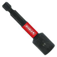 Diablo 3/8 in. X 2-9/16 in. L Black Oxide Magnetic Nut Setter 1 pc