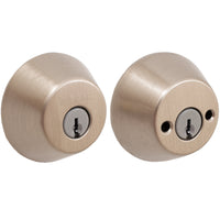 GD9371 15 K4 WS B 6LS2R2 2-Cyl Deadbolt - Satin Nickel