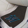 MLB - Miami Marlins Carpet Car Mat Set - 2 Pieces