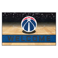 NBA - Washington Wizards Rubber Door Mat - 18in. x 30in.