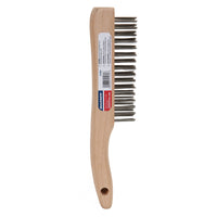 Warner 4 in. W X 10 in. L Stainless Steel Wire Brush (Pack of 6)