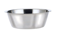 Hilo Silver Plain Stainless Steel 5 qt Pet Dish For Dogs