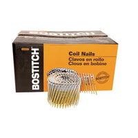 Bostitch 3-1/4 in. Wire Coil Hot-Dip Galvanized Framing Nails 15 deg 2700 pk