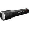 Coast Black Aluminum Alkaline Battery LED Flashlight with High/Low Switch 1400 lm, 10.87 L in.