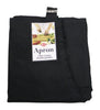 RITZ Black Cotton Solid Apron (Pack of 3)