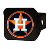 MLB - Houston Astros Black Metal Hitch Cover - 3D Color Emblem