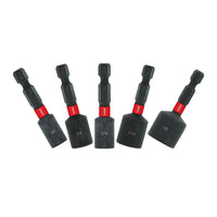 Diablo 1-7/8 in. L Black Oxide Magnetic Nut Setter Set 5 pc