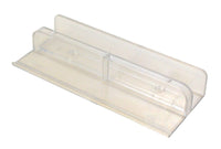 Prime-Line 11/16 in. H X 1-5/8 in. W Clear Frameless Shower Door Bottom Guide