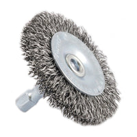 Forney 2 in. Crimped Wire Wheel Brush Metal 6000 rpm 1 pc