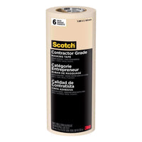 Scotch 1.88 in. W X 60 yd L Tan High Strength Masking Tape 6 pk