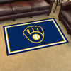 MLB - Milwaukee Brewers 4ft. x 6ft. Plush Area Rug