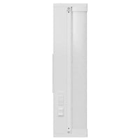 Westek Pro 12 in. L White Hardwired LED Under Cabinet Light Strip 700 lm