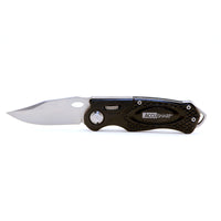 AccuSharp Black Stainless Steel 4 in. Sport Folding Knife