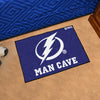 NHL - Tampa Bay Lightning Man Cave Rug - 19in. x 30in.