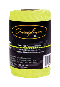 Stringliner 0.5 oz Mason's Line and Reel 540 ft. Yellow Twisted