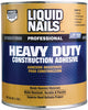 Liquid Nails Heavy Duty Acrylic Latex Construction Adhesive 1 gal. (Pack of 2)