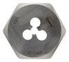 Irwin Hanson High Carbon Steel SAE Hexagon Die 10-24 1 pc