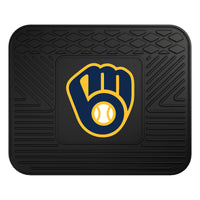 MLB - Milwaukee Brewers Back Seat Car Mat - 14in. x 17in.