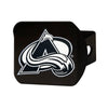 NHL - Colorado Avalanche Black Metal Hitch Cover