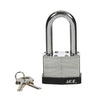 Master Lock Fortress 6.57 in. H X 2 in. W Laminated Steel 4-Pin Cylinder Padlock