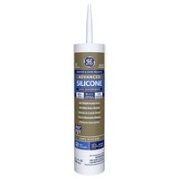 GE Silicone 2 White Silicone 2 Window and Door Silicone 10.1 oz.