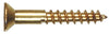 Hillman No. 8 X 1 in. L Phillips Wood Screws 100 pk