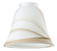 Westinghouse Bell Ivory Glass Fan/Fixture Shade 1 pk (Pack of 6)