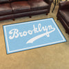 MLB - Los Angeles Dodgers Retro Collection 4ft. x 6ft. Plush Area Rug - (1944 Brooklyn Dodgers)