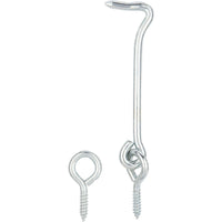 V2106 6 " Gate Hook - Zinc Plated