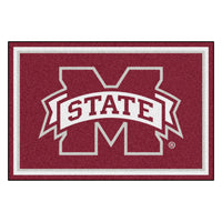 Mississippi State University 5ft. x 8 ft. Plush Area Rug