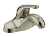 LDR Exquisite Brushed Nickel Bathroom Faucet 4 in.