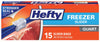 Hefty 1 qt Freezer Bag 15 pk