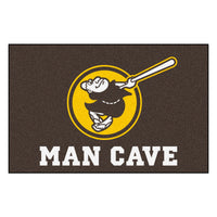 MLB - San Diego Padres Swinging Friar Man Cave Rug - 19in. x 30in.