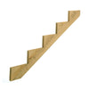 ProWood 1.5 in. X 11.25 in. W X 5 ft. L Southern Yellow Pine Stair Stringer #2/BTR Grade